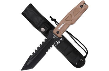 Image of USMC Fixed Blade Tan, USMFIX3003TN