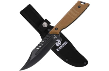 Image of USMC Fixed Blade Tan, USMFIX3004TN