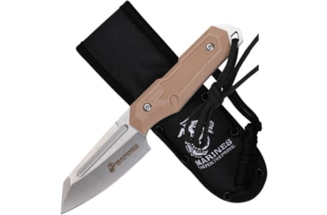 Image of USMC Fixed Blade Tan, USMFIX3009TN