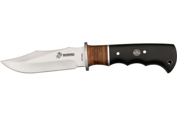 Image of USMC Marines Leather Neck Fixed Knife USMC001