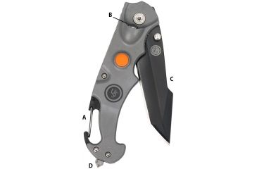Image of UST FlashBlade Recharge Knife 1.0, Gray 20-02945