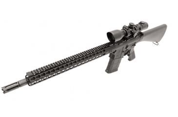 Image of EDEMO Leapers Keymod Compat. M and P10 17 in Super Slim Free Float Rail Handguard, Black MTU038SSKC, EDEMO3