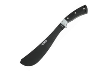 Image of Utica Stealth I Machete, 11.25 black powder coated 1095HC steel blade, Black and gray micarta handle, 11-UTKM11