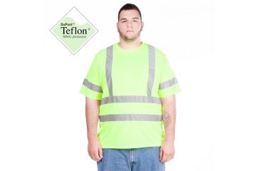 Image of Utility ProWear High Visibility S/S Pocket T Shirt Class 3, Yellow, MEDIUM UHV302-M-Y