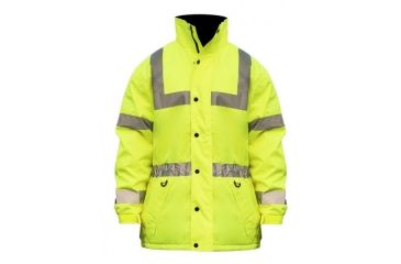 Image of Utility ProWear High Visibility Contractors Jacket Class 2, YELLOW, MEDIUM UHV1003-M-Y