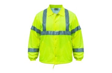 Image of Utility ProWear High Visibility Nylon Windbreaker Class 2, YLW, XLARGE UHV600-XL-Y
