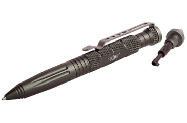 Image of Uzi Accessories Tactical Pen Gun Metal Aluminum 6&quot; Features Glass Breaker/Cuff Key, UZITACPEN6GM