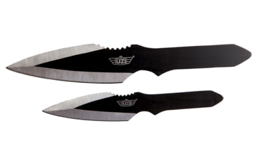 Image of Uzi Accessories UZKTRW002 Throwing Knives II Multiple Stainless Steel Flat Stain