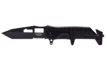 Image of UZI Echo Replica Serrated Blade Blade, Black UZK-FDR-013