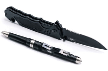 Image of UZI Folding Knife &amp; Tactical Pen Combo - UZK-FDR-COMBO