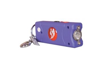Image of UZI Nitro 2.5 Mil Stun Gun &amp; Flashlight, Purple 12-2603