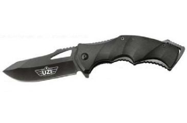 Image of UZI Responder Serrated Blade, Black UZK-FDR-002