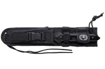 Image of UZI Stealth Commander II Serrated Blade, Black UZK-FXB-004