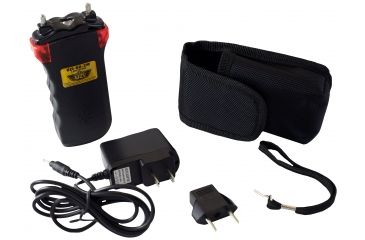Image of Uzi Accessories UZISG2M Law Enforcement Stun Gun Portable 5.4 Oz Contact Black