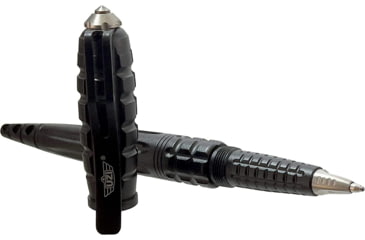 Image of UZI Tactical Defender Pen W/ Glassbreaker &amp; Striking Point - UZI-TACPEN12-BK