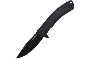 Image of V NIVES Black Rambo Shorty Linerlock, VNI33FPBBK