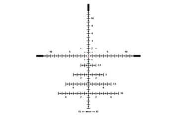 Image of Valdada IOR Tx Raider Compact Tactical 3-25x50mm Rifle Scope, 35mm Tube, Ffp Mil/Mil, Black, 13.4in Length, Tactical Scope15