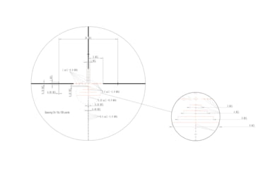 Image of Valiant Optics Zephyr Rifle Scope, 5-20x50mm, 30mm Tube, SF SIR FBR Red/Green Illuminated Reticle, Black, VL2003