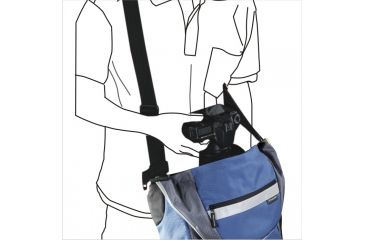 Image of Vanguard Sydney 18 Blue Messenger Camera Bag