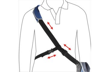 Image of Vanguard Sydney 18 Blue Messenger Camera Bag