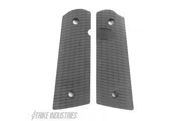 Image of Strike Industries Polymer Extreme CNC 1911 Pistol Grip, Streamlined Patten, Matte Black PX02
