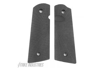 Image of Strike Industries Polymer Extreme CNC 1911 Pistol Grip, Sunrise Pattern, Matte Black PX04