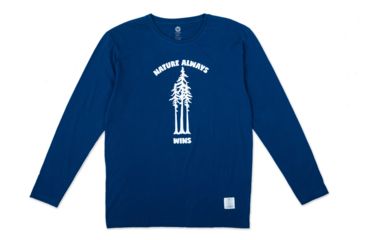 Image of Vast Redwoods Agenda Long Sleeve T-Shirt, Cool Blue, Extra Large, B3322-XL