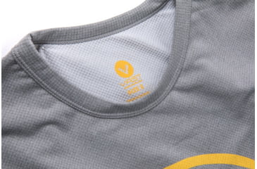 Image of Vast Where Surfing Lives Logo Aqua Terra T-Shirt, Grey, B3292