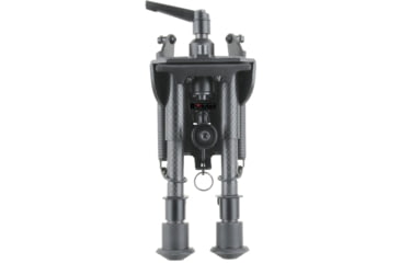 Image of Vector Optics Carbon Fiber Swivel Spring Bipod, 6-9in, Black, RSCFS-06