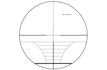 Image of Vector Optics Centaur Rifle Scope, 8.5-32x50mm, 25.4mm Tube, Range Finder Reticle, Black, SCOL-16