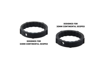 Image of Vector Optics Continental Scope Big Side Wheel, Sliver, SCCON-SW