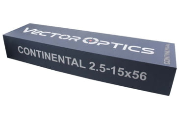 Image of Vector Optics Continental x6 2.5-15x56 G4 Hunting Riflescope, 30mm Tube, 0192687278589