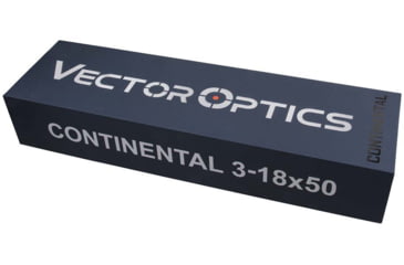 Image of Vector Optics Continental x6 3-18x50 CDM Hunting Riflescope, 30mm Tube, 0192687279043
