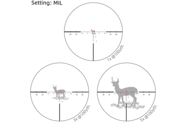 Image of Vector Optics Continental x8 1-8x24 30mm Tube ED Tactical LPVO Rifle Scope, Second Focal Plane