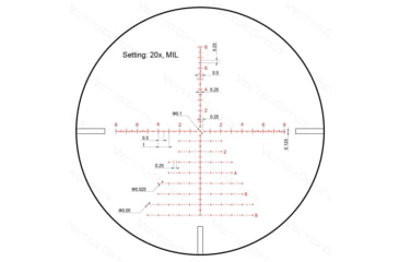 Image of Vector Optics Continental x8 4-32x56 30mm Tube ED Tactical Rifle Scope, Second Focal Plane