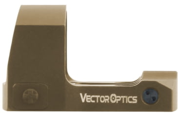 Image of Vector Optics Frenzy-S MIC 1x17x24 Red Dot Sight, 3MOA, FDE Matte, Chorme, SCRD-53