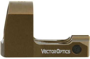 Image of Vector Optics Frenzy-S MIC 1x17x24 Red Dot Sight, 3MOA, FDE Matte, Chorme, SCRD-53