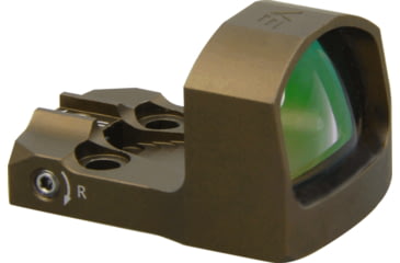 Image of Vector Optics Frenzy-S MIC 1x17x24 Red Dot Sight, 3MOA, FDE Matte, Chorme, SCRD-53