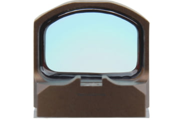 Image of Vector Optics Frenzy-S MIC 1x17x24 Red Dot Sight, 3MOA, FDE Matte, Chorme, SCRD-53