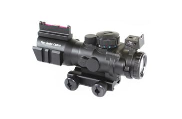 Image of Vector Optics Goliath Rifle Scope, 4x32mm, Chevron Rapid-Changing Reticle, Black, SCOC-14