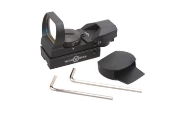 Image of Vector Optics Imp 1x23x34 Dovetail Red Dot Sight, 4 Patterns Reticle, Black, SCRD-18B, EDEMO1