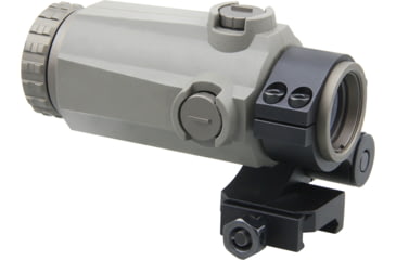 Image of Vector Optics Maverick-III Red Dot Sight Magnifier, 3x22mm, FDE Rubber Armed, Black, SCMF-32