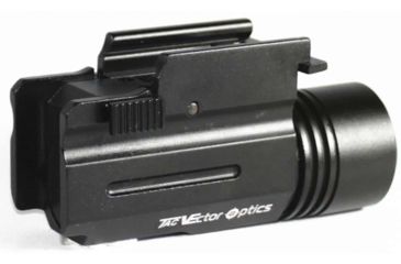 Image of Vector Optics Meteor 1 x CR123 CREE Q5 LED Pistol Light, 180-200 Lumens, 6061-T6, Titanium Black, SCFL-06