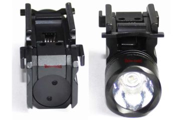 Image of Vector Optics Meteor 1 x CR123 CREE Q5 LED Pistol Light, 180-200 Lumens, 6061-T6, Titanium Black, SCFL-06