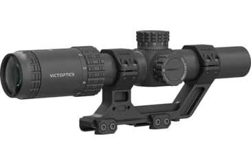 Image of Vector Optics VictOptics S6 1-6x24 LPVO Rifle Scope w/ 1-Piece Extreme High Picatinny AR Mount Kit, Second Focal Plane