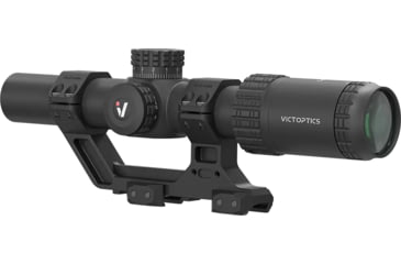 Image of Vector Optics VictOptics S6 1-6x24 LPVO Rifle Scope w/ 1-Piece Extreme High Picatinny AR Mount Kit, Second Focal Plane