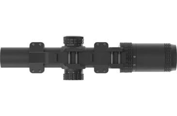 Image of Vector Optics VictOptics S6 1-6x24 LPVO Rifle Scope w/ 1-Piece Extreme High Picatinny AR Mount Kit, Second Focal Plane