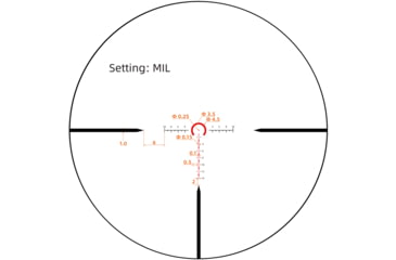 Image of Vector Optics Tauron 1-6x2430mm Tube LPVO Rifle Scope, First Focal Plane, VTA - 9 MIL, Black, SCFF-63