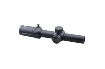 Image of Vector Optics Taurus Rifle Scope, 1-6x24mm, First Focal Plane, 30mm Tube, VTC-CMIL Illuminated Reticle, 6061-T6, Black, SCFF-27