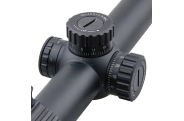 Image of Vector Optics Taurus Rifle Scope, 1-6x24mm, First Focal Plane, 30mm Tube, VTC-CMIL Illuminated Reticle, 6061-T6, Black, SCFF-27